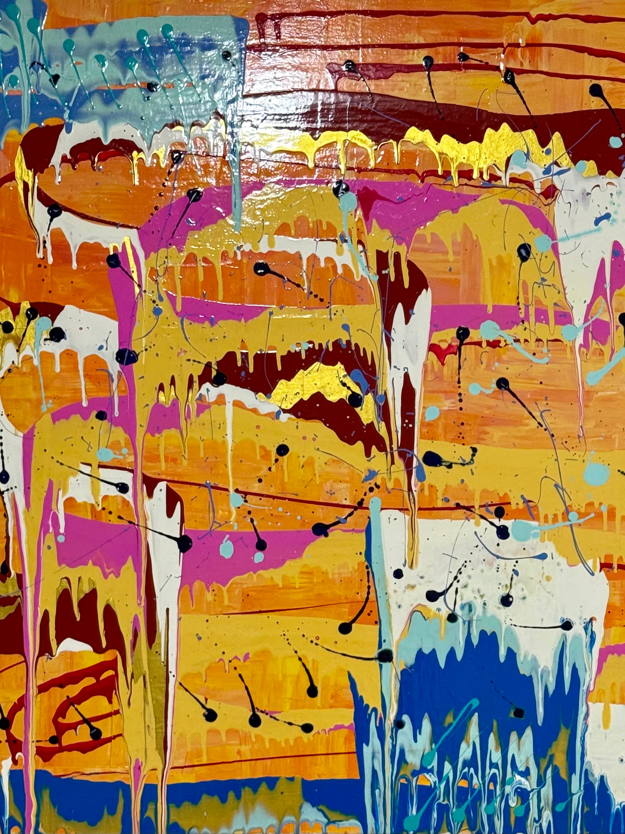 Tangerine Falls detail