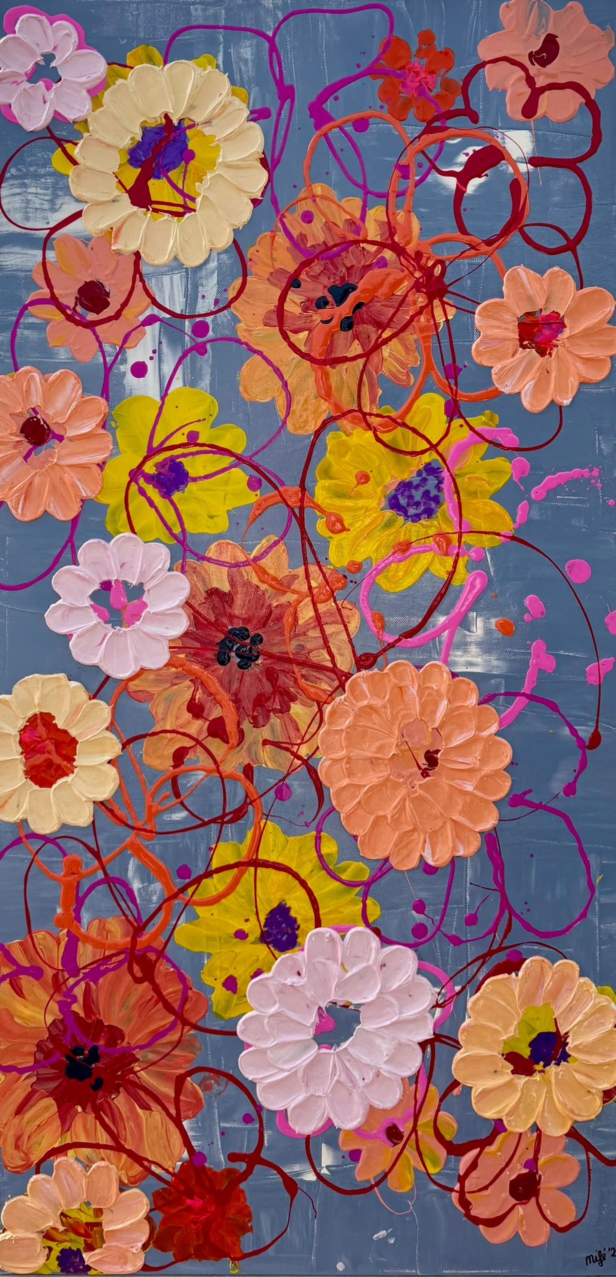 Florals In Flight detail