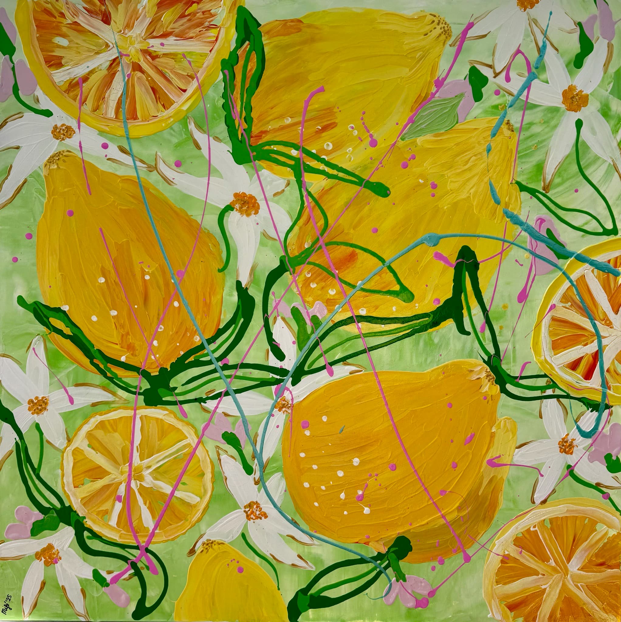 Lemon Blossom detail